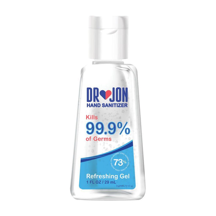 Dr Jon Hand Sanitizer Gel 1 oz (29ml)