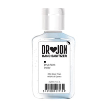 Load image into Gallery viewer, Dr Jon Hand Sanitizer Gel 2 oz (60ml) Wide
