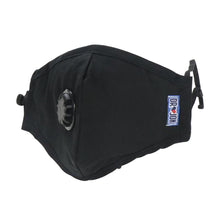 Load image into Gallery viewer, Dr Jon Face Mask 5 Layer Breathable and Washable Mask with Filter Sleeve - Black
