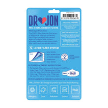 Load image into Gallery viewer, Dr Jon PM 2.5 Filter 5 Layer 2ct
