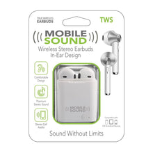 Load image into Gallery viewer, MOBILE SOUND BLUETOOTH WIRELESS STEREO EARBUDS IN-EAR DESIGN
